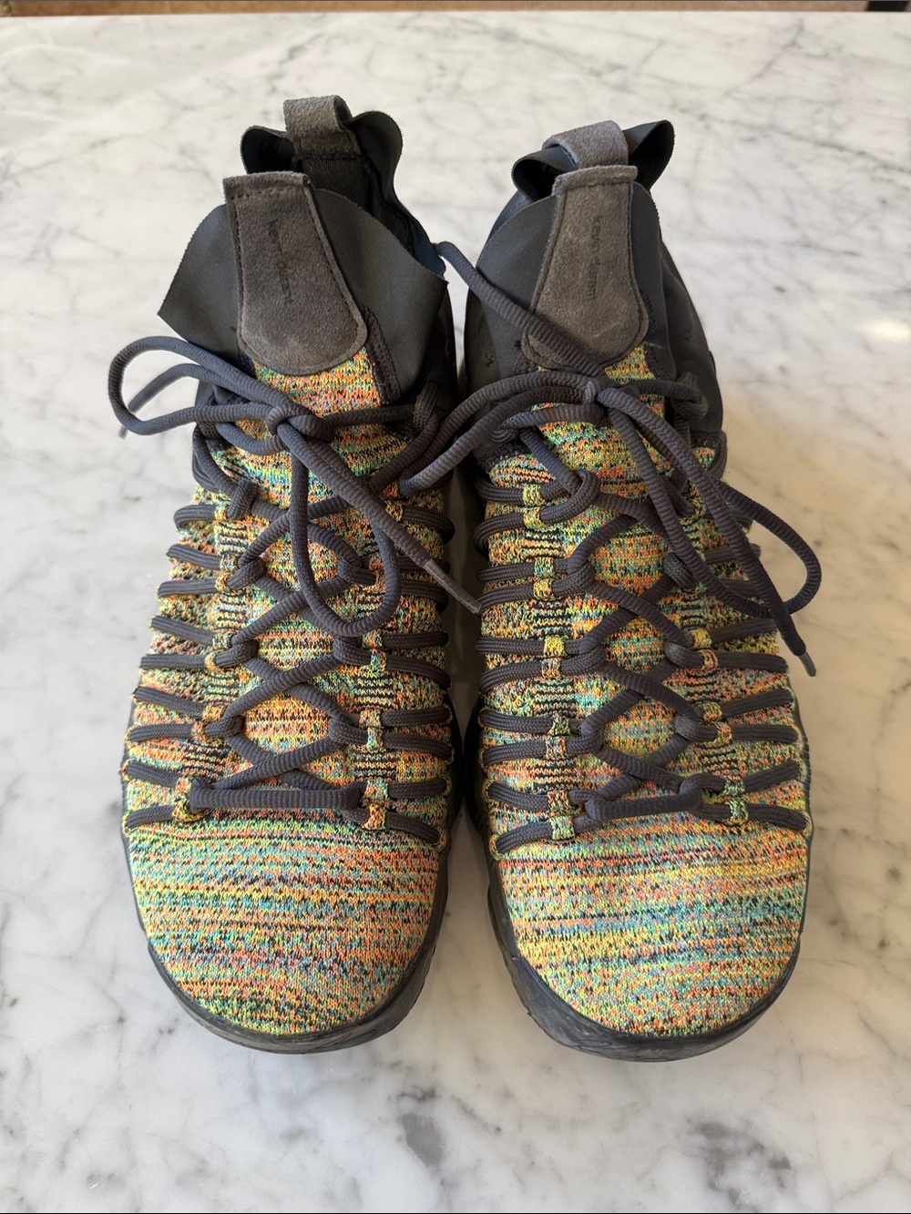 Nike Zoom KD 9 Elite Limited Multicolor sneakers. Size 9.5